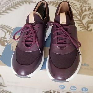 Clarks Arla Step, Leather Sneaker/Loafer...